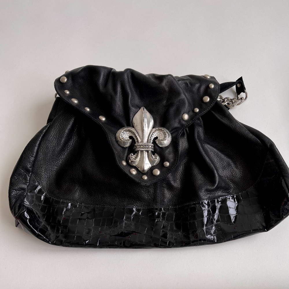 Leather Rock Handmade Purse